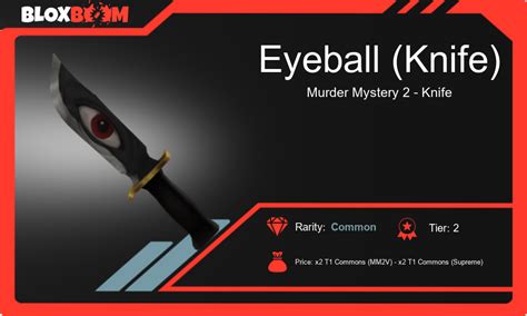  Eyeball Knife MM2 Value 
